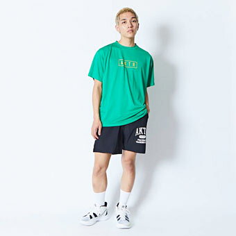 バスケットTシャツ ウェア アクター AKTR AKTR LOGO SPORTS TEE GREEN ストリート ...