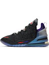 バスケットシューズ バッシュ ナイキ Nike Lebron 18 NRG The Chosen 2 Blk/Fierce Purple/M.Gold
