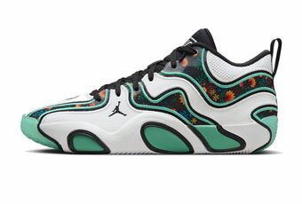 バスケットシューズ バッシュ ジェイソン・テイタム ジョーダン Jordan JORDAN TATUM 3 Welcome to the Garden White/Green/Black