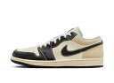 バスケットシューズ バッシュ スニーカー ジョーダン Jordan Air Jordan 1 Low Coconut Milk/Black/Blue ストリート