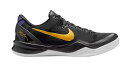 バスケットシューズ バッシュ コービー 8 ナイキ Nike Kobe 8 Protro Lakers Away Black/University Gold