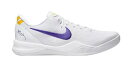 バスケットシューズ バッシュ コービー 8 ナイキ Nike Kobe 8 Protro Lakers Home White/Court Purple