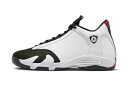 バスケットシューズ バッシュ ブラックトゥ ジョーダン Jordan Air Jordan 14 Retro Black Toe White/Black/Red