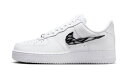 バスケットシューズ バッシュ スニーカー ナイキ Nike Wmns AIR FORCE 1 '07 Metal Swoosh W White/Black スト...