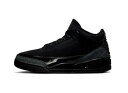 バスケットシューズ バッシュ スニーカー ジョーダン Jordan Air Jordan 3 Retro Black Cat Black ストリート