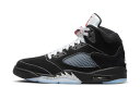 バスケットシューズ バッシュ スニーカー ジョーダン Jordan Air Jordan 5 Retro OG Reimagined Black/Silver/Red ストリート