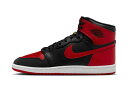 バスケットシューズ バッシュ スニーカー ジョーダン Jordan Air Jordan 1 High Retr 85 Bred Black/Red ストリート