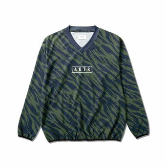 バスケットTシャツ ウェア アクター AKTR BEAST CAMO PULLOVER SHOOTINNG SHIRTS GREEN ストリート 【MEN'S】
