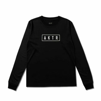 バスケットロング Tシャツ ジュニア キッズ ウェア アクター AKTR KIDS AKTR LOGO L/S SPORTS TEE BLACK ストリート 【BOY'S】 キッズ アパレル