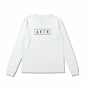 バスケットロング Tシャツ ジュニア キッズ ウェア アクター AKTR KIDS AKTR LOGO L/S SPORTS TEE WHITE ストリート 【BOY'S】 キッズ アパレル