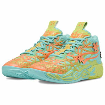 バスケットシューズ バッシュ ラメロボール プーマ Puma MB.04　x Scooby-Doo Aquatic/Lime Smash/Heat Fire 2