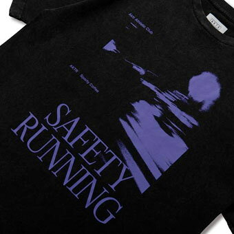バスケットTシャツ ウェア アクター AKTR xSPORTY AAC SR COTTON S/S TEE BLACK ランニング トレーニング ストリート 【MEN'S】