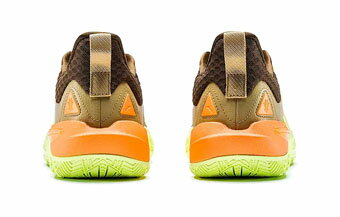 バスケットシューズ バッシュ カイリー アンタ ANTA Kai 1　Speed Young At Heart Brown/Orange 3