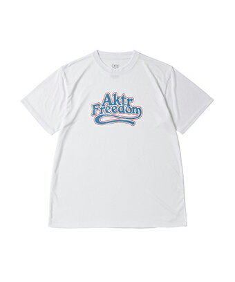 バスケットTシャツ ウェア アクター AKTR FREEDOM LOGO SPORTS TEE WHITE 【MEN'S】