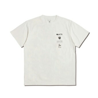 バスケットTシャツ ウェア アクター AKTR MEMORIAL SPORTS TEE WHITE 【MEN'S】
