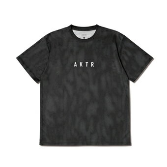 Rakuten - バスケットTシャツ ウェア アクター AKTR MELT CAMO AKTR LOGO SPORTS TEE BLACK 【MEN'S】