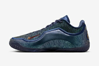 バスケットシューズ バッシュ ナイキ Nike Lebron 23 Out for Redemption Navy/Gold 2