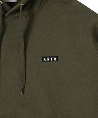 �Х����åȥѡ����� ������ ����ʪ �������� AKTR 1-PT LOGO SWEAT PULLOVER HOODIE OLIVE ��MEN'S��
