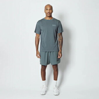 バスケットTシャツ ウェア アクター AKTR C.Y.C. LOOSE FIT T/C TEE SAGE 【MEN'S】