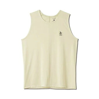 バスケットTシャツ ウェア アクター AKTR ALLWAYS TRI-LINE SP SLEEVELESS TEE ECRU 【MEN'S】