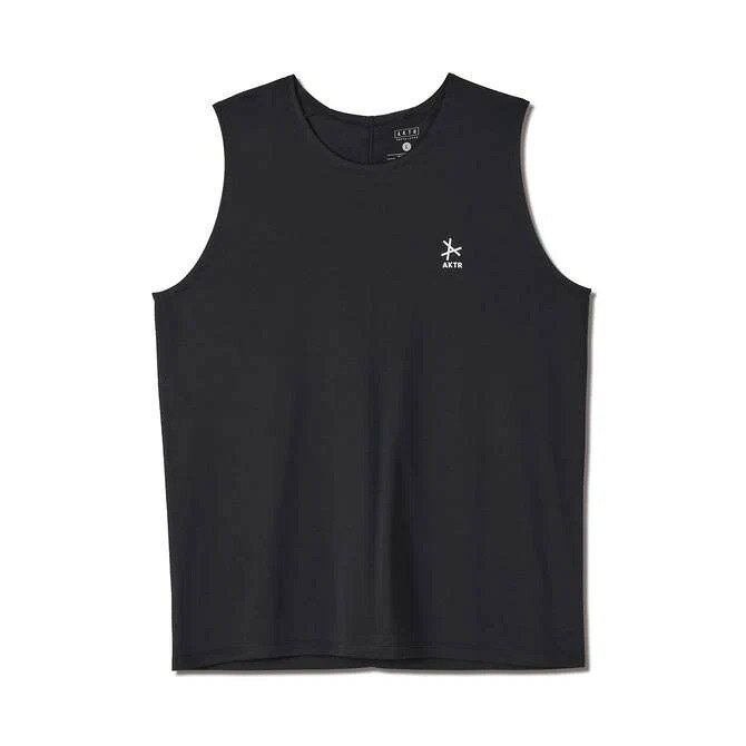バスケットTシャツ ウェア アクター AKTR ALLWAYS TRI-LINE SP SLEEVELESS TEE BLACK 【MEN'S】