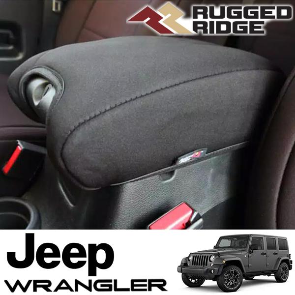 乐天商城 - RUGGED RIDGE センターアームレストカバー ブラック ジープ 11-18y JKラングラー 13108.01