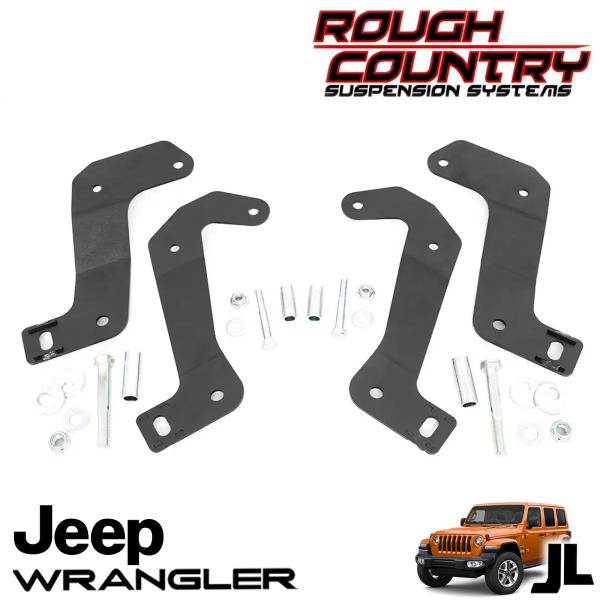 ROUGH COUNTRY コントロールアームリロケーションキット ( 3.5インチリフトアップ用 ) 18y- JEEP JLラングラー JTグラディエーター用）p#110602
