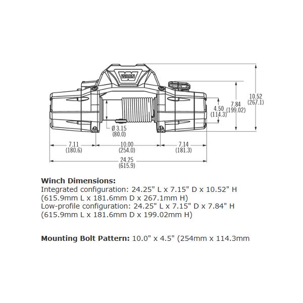 WARN �������� ZEON 10-S ��ư������� ���󥻥ƥ��å������� 12V 89611