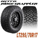 NITTO ニットー RIDGE GRAPPLER リッジグラップラー タイヤ17インチ（1本）LT295/70R17