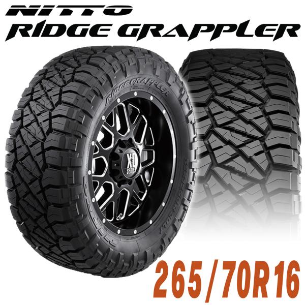 NITTO ニットー RIDGE GRAPPLER リッジグラップラー タイヤ16インチ（1本）265/70R16