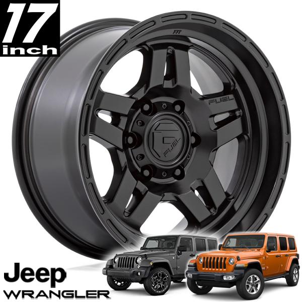 Rakuten - FUEL OFFROAD フューエルオフロード OXIDE（オクサイド）D799 ブラックアウト 17インチアルミホイール JKラングラー/JLラングラー/JTグラディエーター オーバーフェンダー用 D79917857545