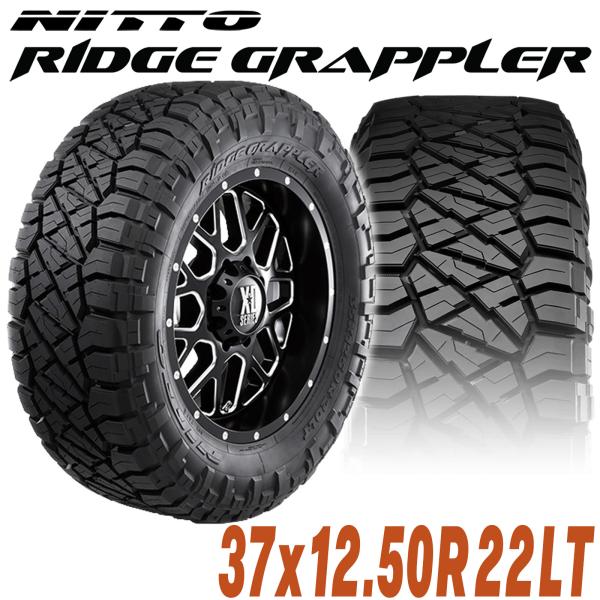 Rakuten - NITTO ニットー RIDGE GRAPPLER リッジグラップラー タイヤ22インチ（1本）37x12.50R22LT