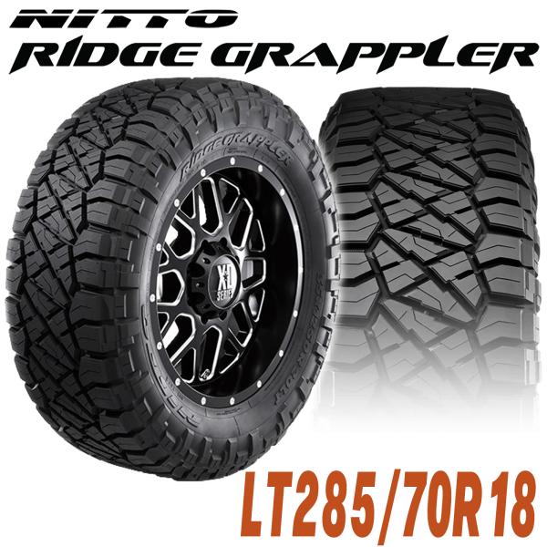 Rakuten - NITTO ニットー RIDGE GRAPPLER リッジグラップラー タイヤ18インチ（1本）LT285/70R18