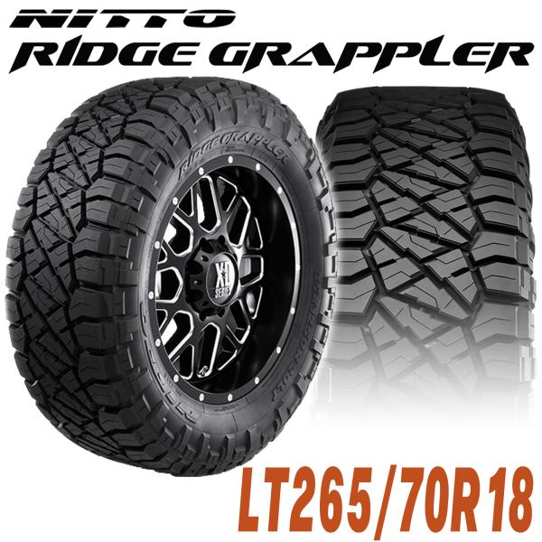 Rakuten - NITTO ニットー RIDGE GRAPPLER リッジグラップラー タイヤ18インチ（1本）LT265/70R18
