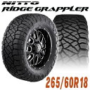 NITTO ニットー RIDGE GRAPPLER リッジグラップラー タイヤ18インチ（1本）265/60R18