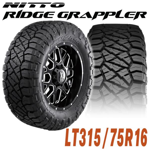 乐天商城 - NITTO ニットー RIDGE GRAPPLER リッジグラップラー 16インチタイヤ（1本）LT315/75R16