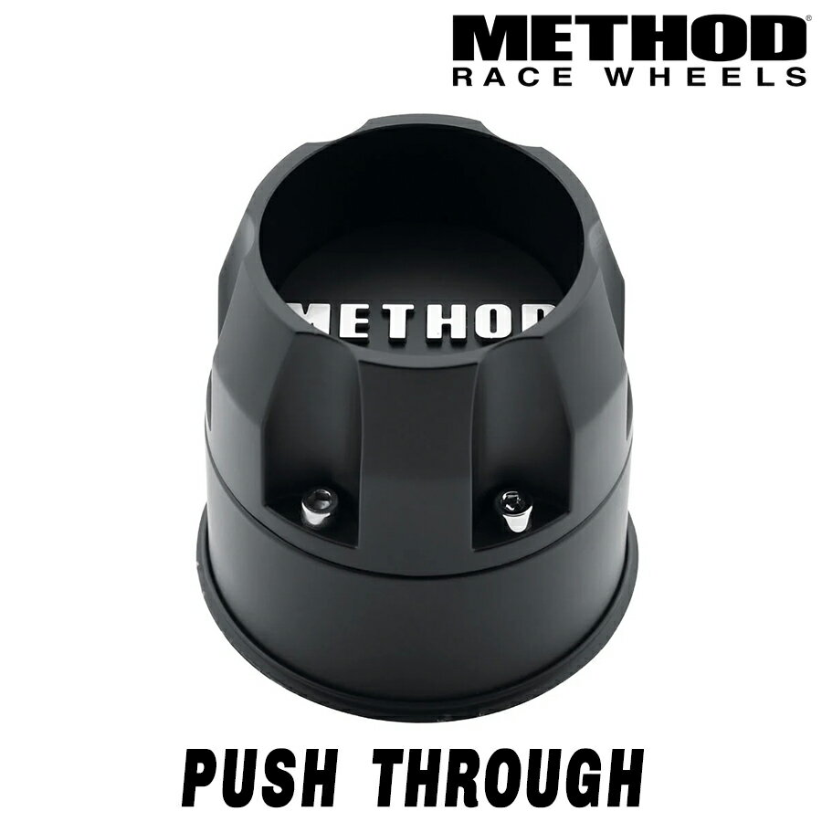 METHOD RACE WHEEL ( メソッド) ホイールセンターキャップ 1個 プッシュスルータイプ 5H127 / 6H135 MR..