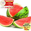 【2020/予約】山形県産 尾花沢すいか 1玉(秀品/1玉 ...
