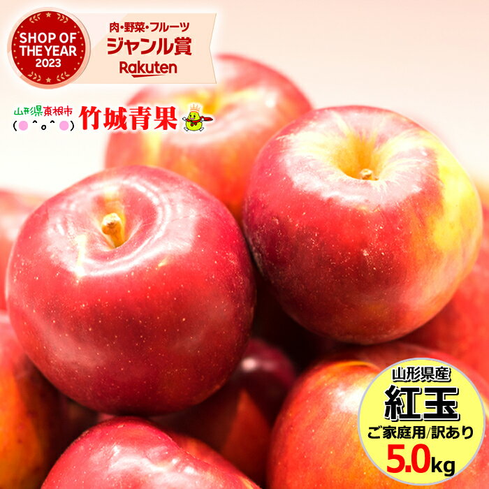 【10月上旬から順次出荷予定】山形県産 ご家庭用 りんご 紅玉(こうぎょく) 5kg(14玉〜30玉入り/生食可/加工用)※日時指定はメールで※【 山形産 りんご リンゴ 林檎 訳あり わけあり 自宅用 家庭用 果物 フルーツ 人気 売れ筋 5キロ 山形県 送料無料 お取り寄せ 】