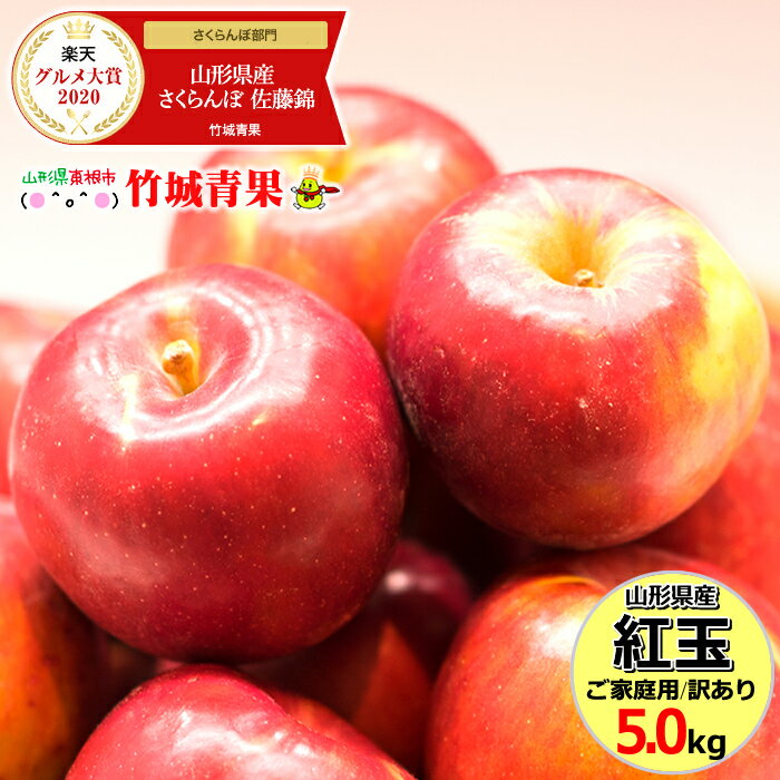 【10月上旬〜日時指定OK】山形県産 ご家庭用 りんご 紅玉(こうぎょく) 5kg(14玉〜30玉入り/生食可/加工用)【山形産/りんご/リンゴ/林檎/訳あり/わけあり/自宅用/家庭用/果物/フルーツ/人気/売れ筋/5キロ/山形県/送料無料/お取り寄せ】