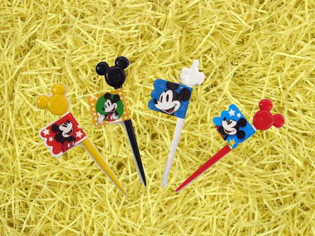 ミッキーマウスランチピックス12本入【 キャラ弁 デコ弁 】 【 スケーター 】 キャラ弁 キャラ弁 グッズ お弁当 キャラ弁グッズ/キャラ弁 キッチン用品 お...