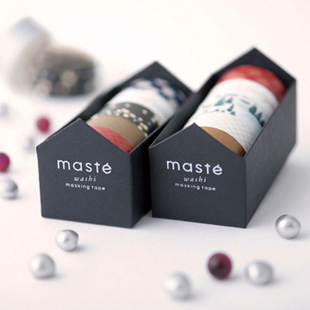 マスキングテープ クリスマス ギフトセット A/B/C マステ クリスマス Xmas ギフトセット プレゼント ギフトボックス入り かわいい おしゃれ プチプレ...