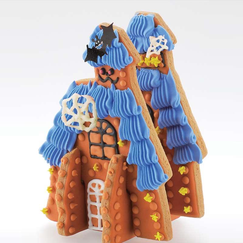 クッキーハウス 城 キャッスル 抜き型 立体クッキー抜き型 ハロウィン クリスマス　クッキー　型　型抜き　抜き型　お菓子　手作り