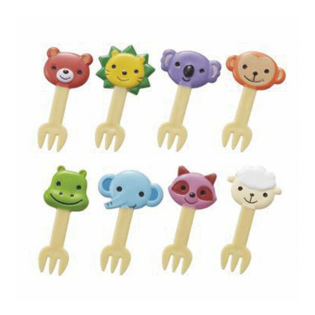 お弁当 ピック キャラクター なかよしどうぶつフォークピック キャラ弁 キャラ弁グッズ デコ弁 子供用お弁当箱 デコ弁 キャラ弁 グッズ お弁当 グッズ' 【 ...