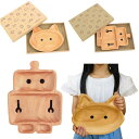 プチママン ウッドプレート【ランチプレート 子供用食器 木 ...
