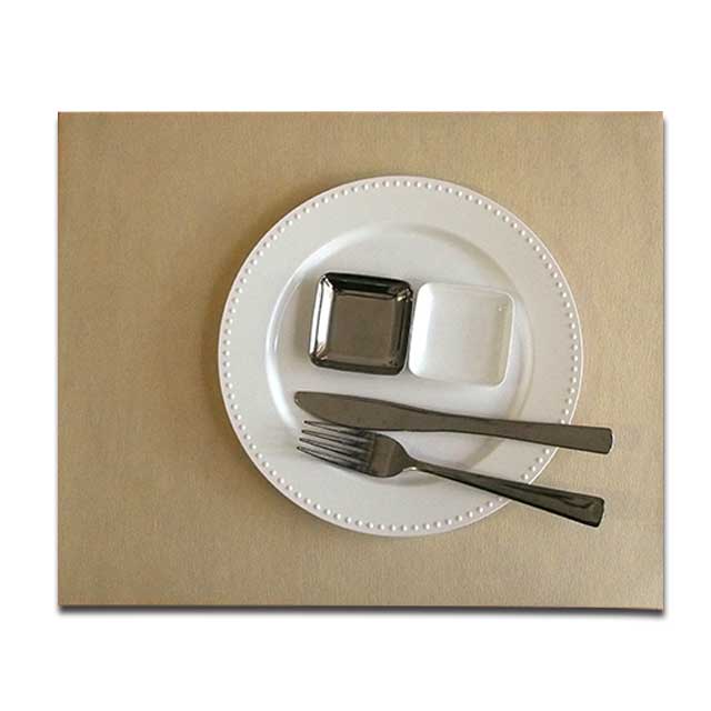 プレイスマット クリーム 40×30 撥水加工 業務用 パーティ ケータリング テーブルマット 食器マット 食器シート 下敷き クロス テーブルクロス 食器クロ...