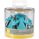 WILTON(ウィルトン) クッキーチップセット ミント 口金 セット (WILTON ウィルトン 製菓 用品 お菓子づくり シュガークラフト)2104-3861(3)