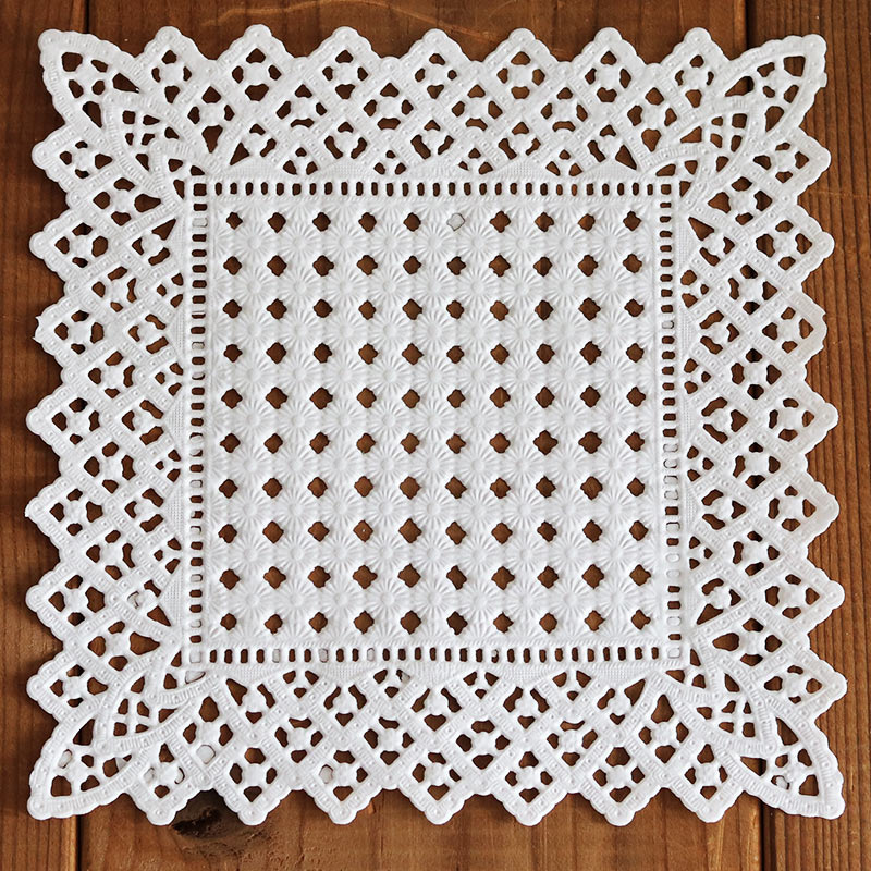 業務用 デムラー(Demmler)レースフィリグリースクエア 四角 16X16 2,000枚Demmler High-End Paper デムラーハイエンド ド...