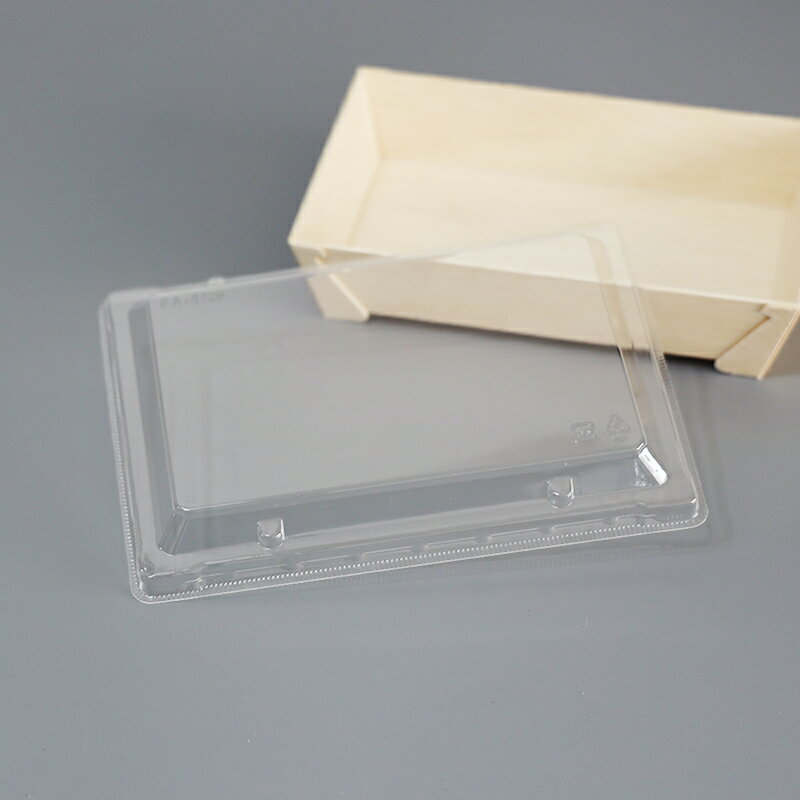 木製 薄板 容器 ファルカタ エコウッド容器 足付き折箱用フタ FA-415F 1.5合高蓋 600個セット(ファルカタシンゴン材を使用した環境対応型)業務用 ...