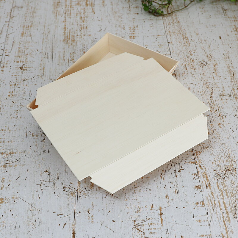 木製 薄板 容器 ファルカタ エコウッド容器 足付き折箱用フタ FAC-410C 共蓋 600個セット(ファルカタシンゴン材を使用した環境対応型)業務用 大容量...